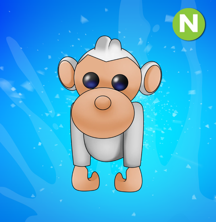 Neon Albino Monkey