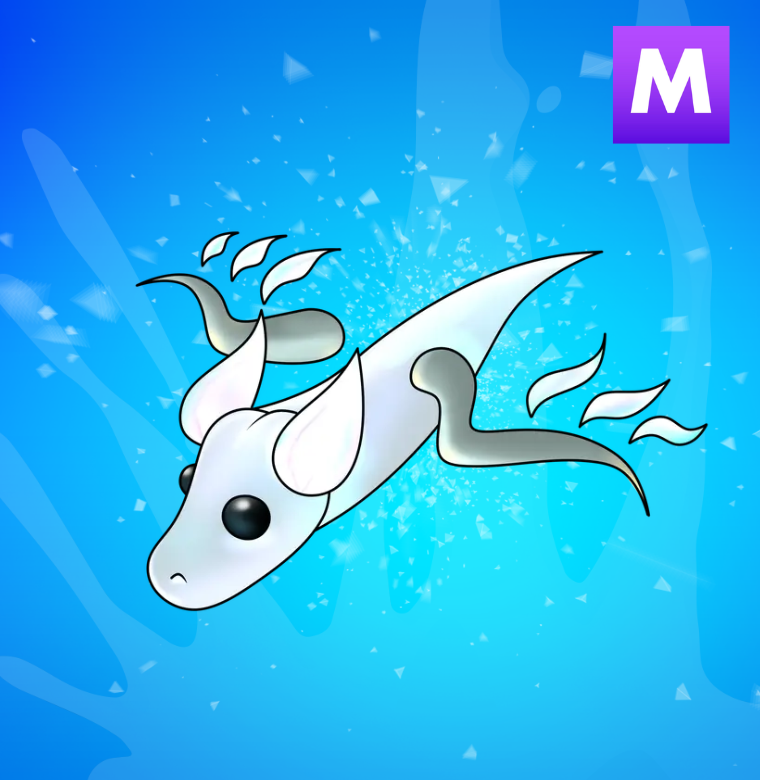 Mega Halloween White Ghost Dragon