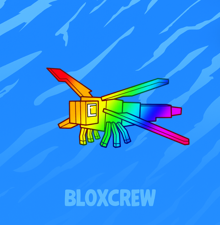 Rainbow Dragon Fly
