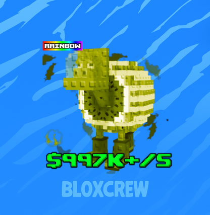 Rainbow Giraffa Celeste ($997K/s 4500+ KG)