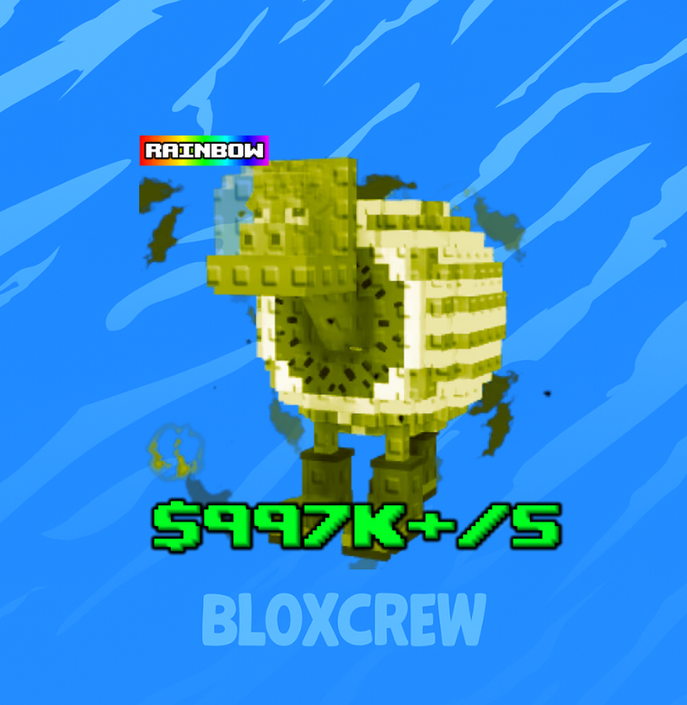 Rainbow Giraffa Celeste ($997K/s 4500+ KG)