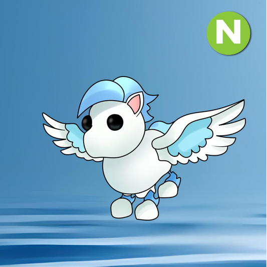 Neon Winged Horse