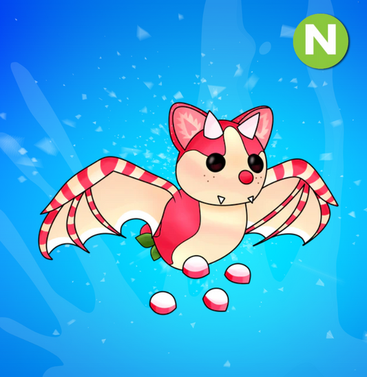 Neon Strawberry Shortcake Bat Dragon